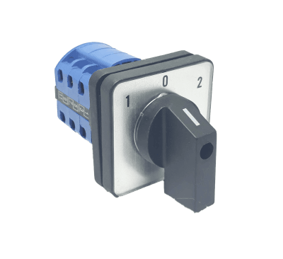 Selector tipo pacco 3 posiciones 3 Polos 10a 1-0-2