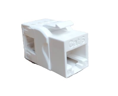 Módulo Hembra RJ45 CAT 6 blanco Trimerx