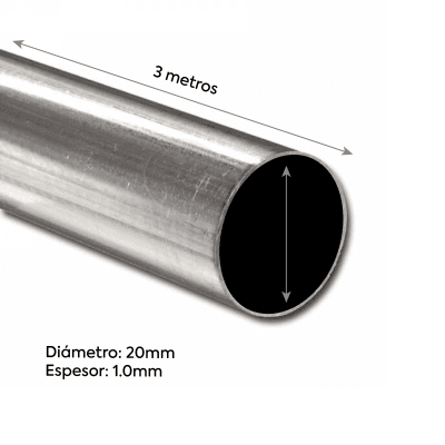Tuberia Emt 20mm X 3 Mts Certificada