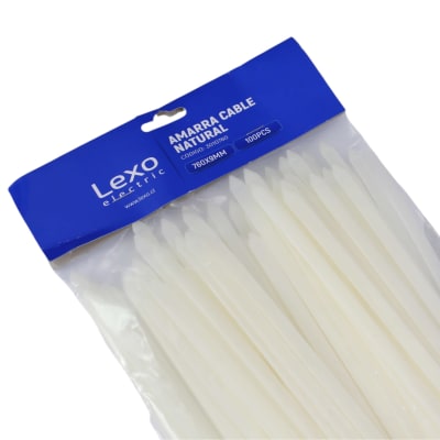 Amarra Natural 760 X 9 Mm 100u Lexo