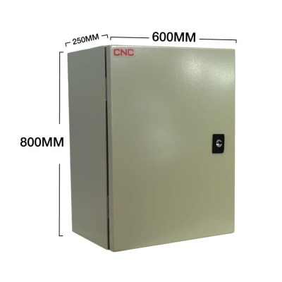 Gabinete met. 2 puertas 800X600X250 IP651