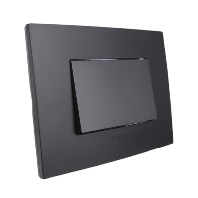 Interruptor Simple Teclón(9/12) 10A 250V Negro 8911 Stanford