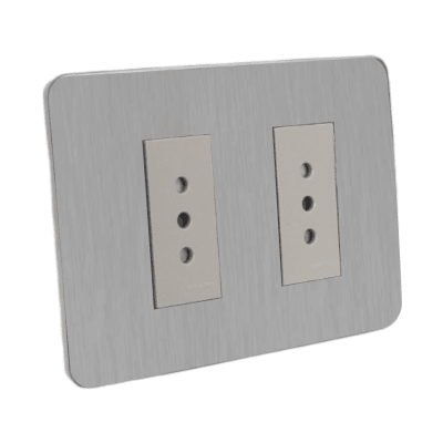 Tomacorriente Doble 10A/250V Orion Corona Bronze Schneider1