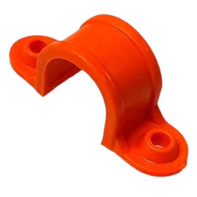 Abrazadera PVC omega 16mm