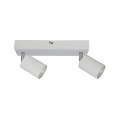 Lámpara tipo barra s/p cilíndrica 2 x GU10 blanco VKB1