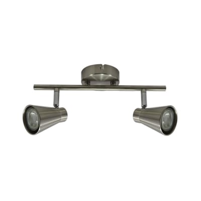 Lámpara tipo barra s/p cónica 2 x GU10 nickel VKB