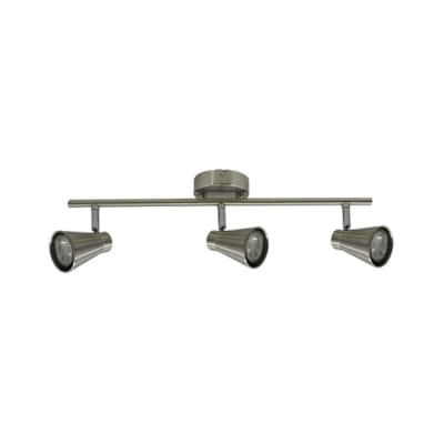 Lámpara tipo barra s/p cónica 3 x GU10 nickel VKB