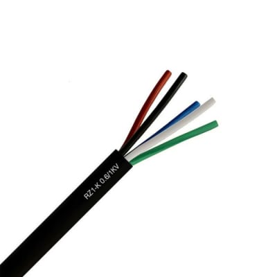Cordón RZ1-K 5x4mm Libre de Halógeno/XLPE 90° 0.6/1KV x Mts