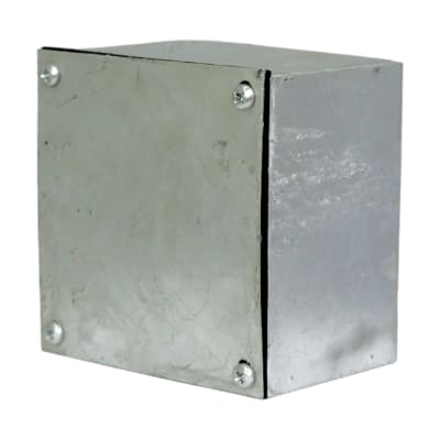 Caja Galva. en Caliente B-15 150X150X100 Lisa Tapa y Emp