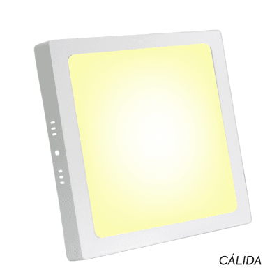 Panel cuadrado sobrepuesto 18W 3000K STANFORD