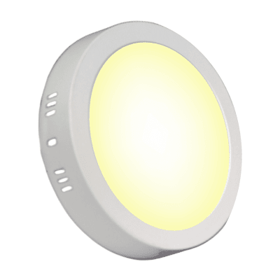 Panel redondo sobrepuesto 12W 3000K STANFORD1