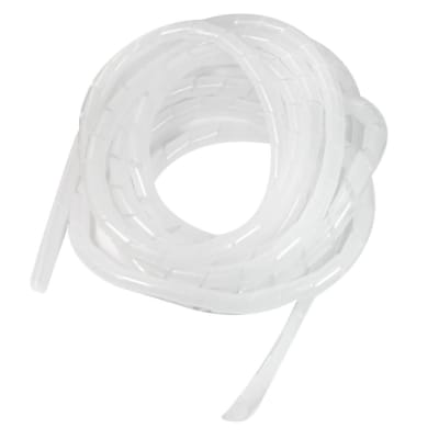 Funda espiral ordena cable plástica 10mm 10mts