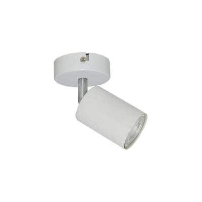 Lámpara individual s/p cilíndrica GU10 blanco VKB