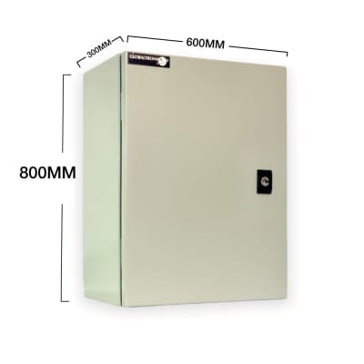 Gabinete met. 1 puerta 800x600x300 IP65