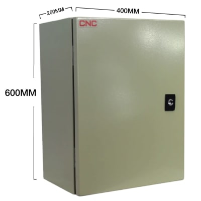 Gabinete met. 2 puertas 600x400x250 IP65