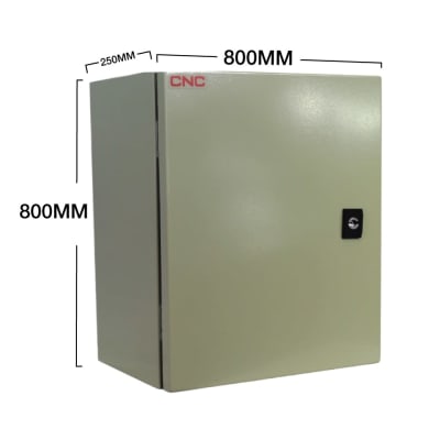 Gabinete met. 2 puertas 800×800×250 IP65