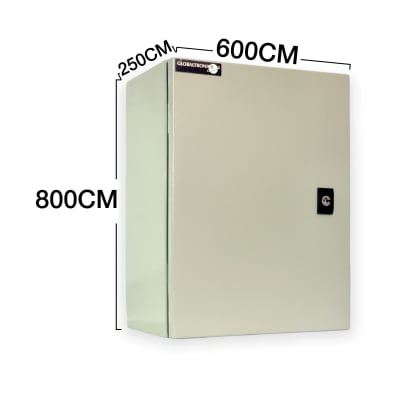 Gabinete Tablero Metálico 800x600x250 IP65 1 Puerta