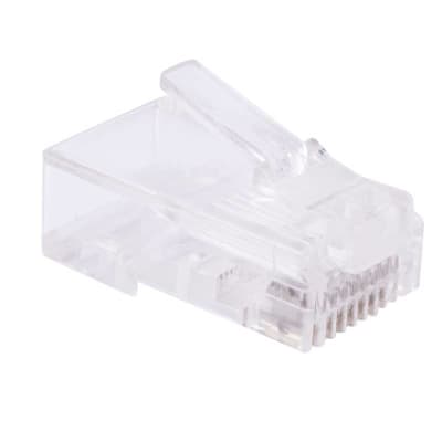Conector macho rj45 cat5e aw bolsa 100u