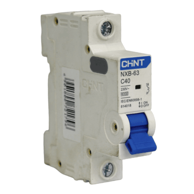 Automático 1x40A 6kA Curva C 230/400V NXB-63 Chint