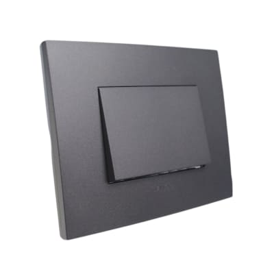 Interruptor Teclon (9/12) 10A 250V Grafito 7911 Stanford