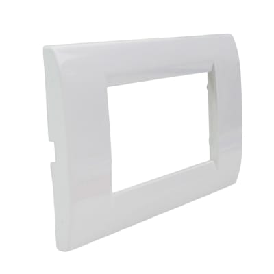 Tapa 3 Módulos Civil Blanco Termoplástico Kalop Kl40710