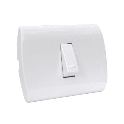 Inte. Pulsador Simple 10A 250V IMEC ARIS1