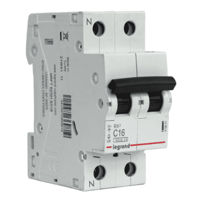 Automático 1P+N 16A 6kA Curva C 230/400V Rx3 Legrand1