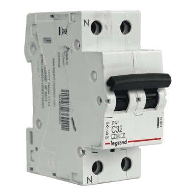 Interruptor Automático MCB 1P+N 32A Curva C 6kA Legrand