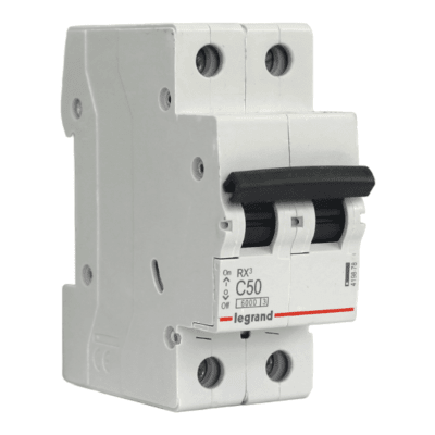 Automático 2x50A 6kA Curva C 230/400V Rx3 Legrand1