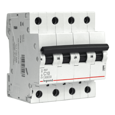 Automático 4x10A 6kA Curva C 230/400V Rx3 Legrand