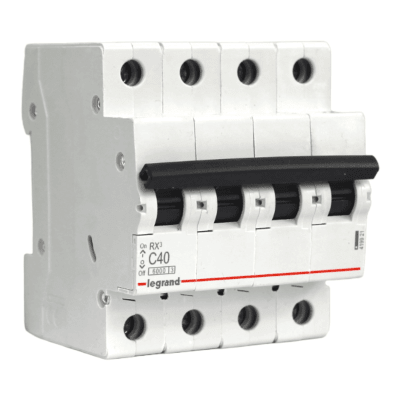 Automático 4x40A 6kA Curva C 230/400V Rx3 Legrand1