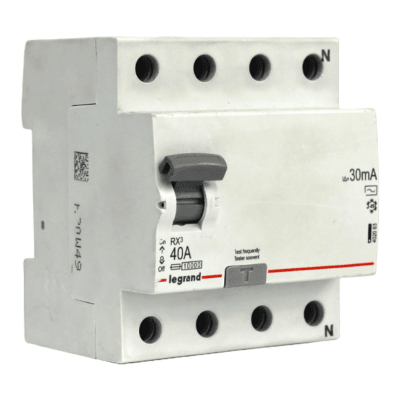 Diferencial RX3 4x40A 30ma AC Legrand Ref 402063