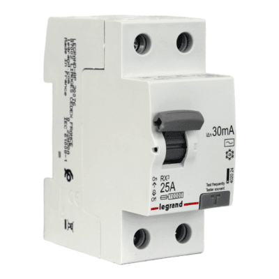 Diferencial RX3 2x25A 30ma AC Legrand Ref 402024