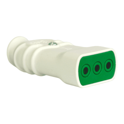 Enchufe Domiciliario Hembra Volante 2p + T 10A Blanco FANTON