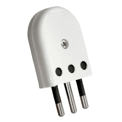 Enchufe Domiciliario Macho Conver. 10A 2p+T Blanco Schneider1