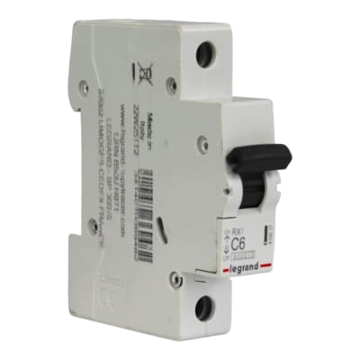 Automático 1x6A 6kA Curva C 230/400V Rx3 Legrand1
