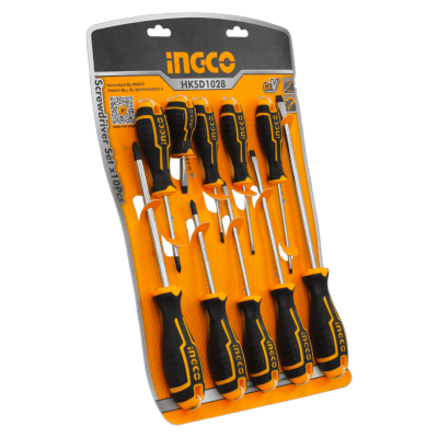 Set atornilladores INGCO 10 Pcs INGCO HKSD10281