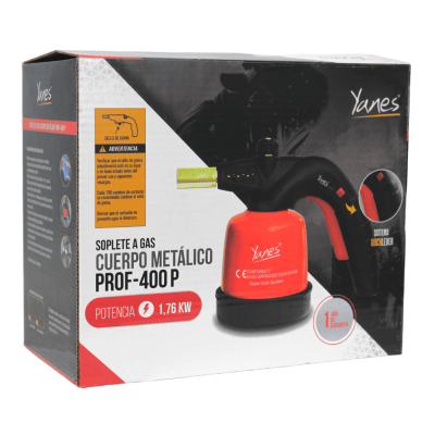 Soplete a Gas C/metal C/piezo Prof. 400P YANEZ1