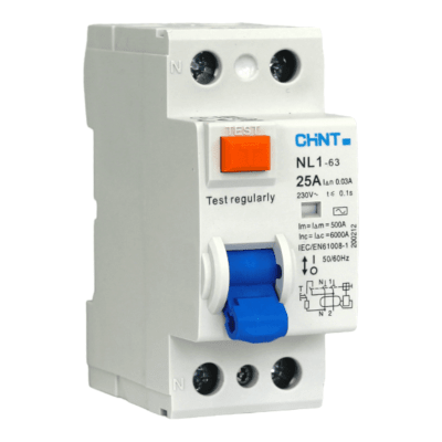 Interruptor Diferencial 2X25A 30Ma Rccb (NL1-AC) Chint