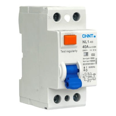 Interruptor Diferencial 2X40A 30Ma Hpi Nl1 A Chint1