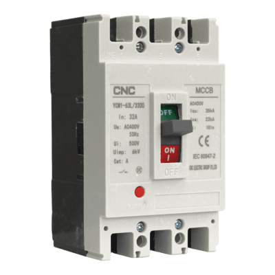 Int. Automático moldeado trifásico 3x32a 35ka CNC