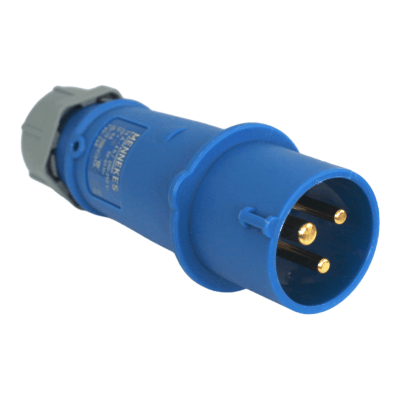 Macho Volante 2p+t 16a 230v IP44 Mennekes