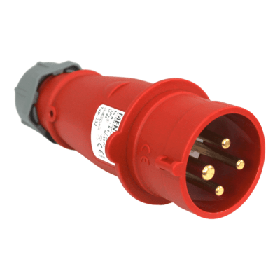 Macho Volante 3p+t 16a 380v IP44 Mennekes