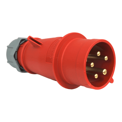 Macho Volante 3p+n+t 32a 380v IP44 Mennekes