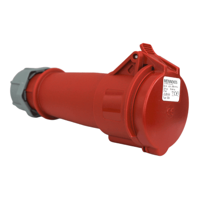 Hembra Volante 3P+T 32A 380V IP44 MENNEKES
