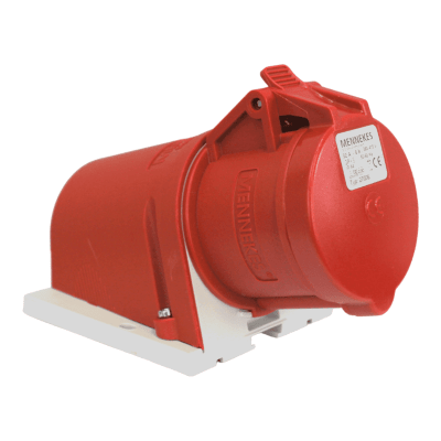 Hembra S/P 3p+t 32a 380v IP44 Mennekes