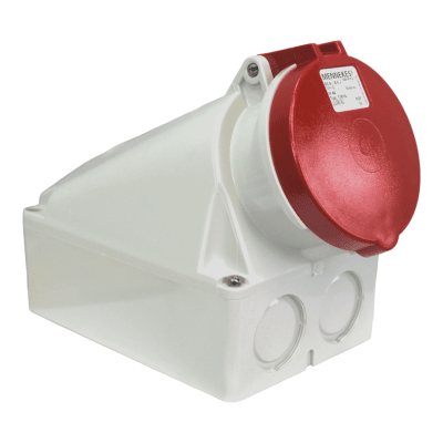 Hembra S/P 3p+t 63a 380v IP44 Mennekes