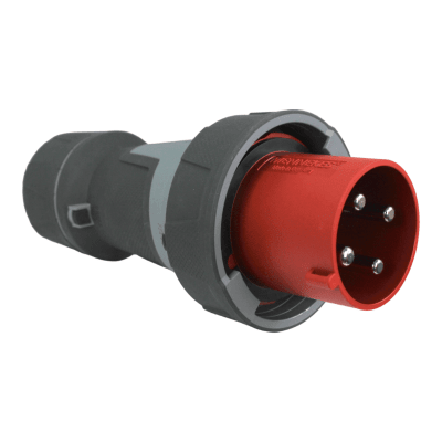 Macho Volante 3p+t 125a 380v IP67 Mennekes