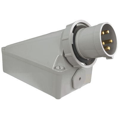 Macho S/P 3p+n+t 125a 380v IP67 Mennekes