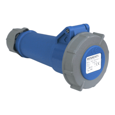 Hembra Volante 2p+t 16a 230v IP67 Mennekes